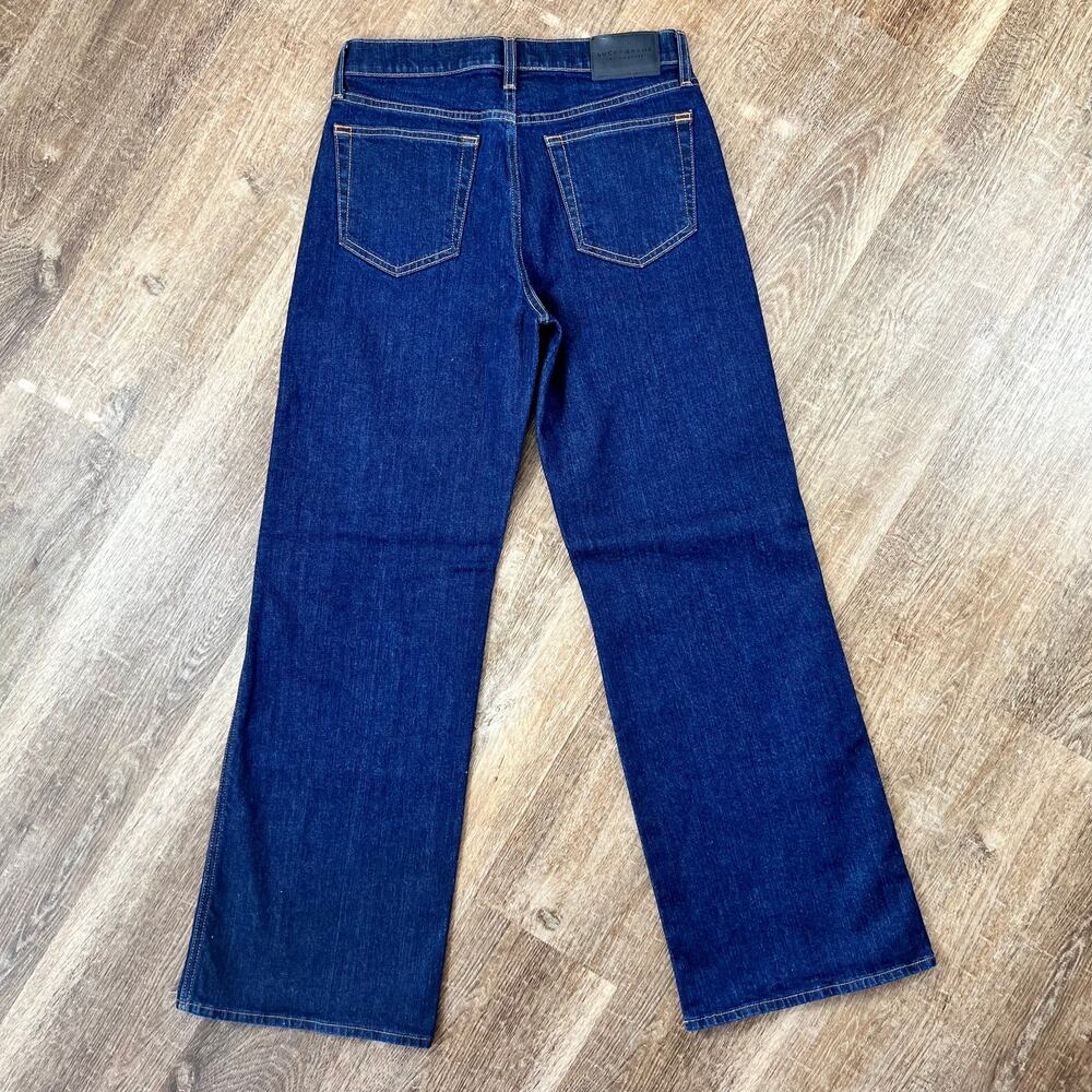 Lucky Brand mid rise authentic wide leg jean dark wash - Picture 3 of 6